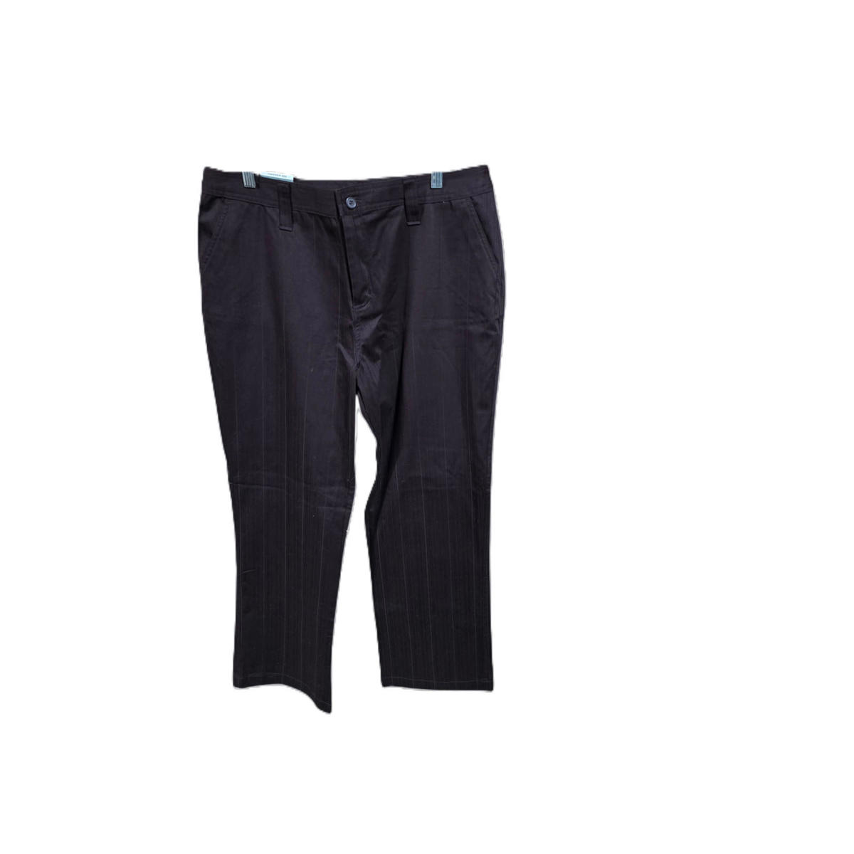 Sonoma Lifestyle Stretch Brown Pinstriped Dress Pants